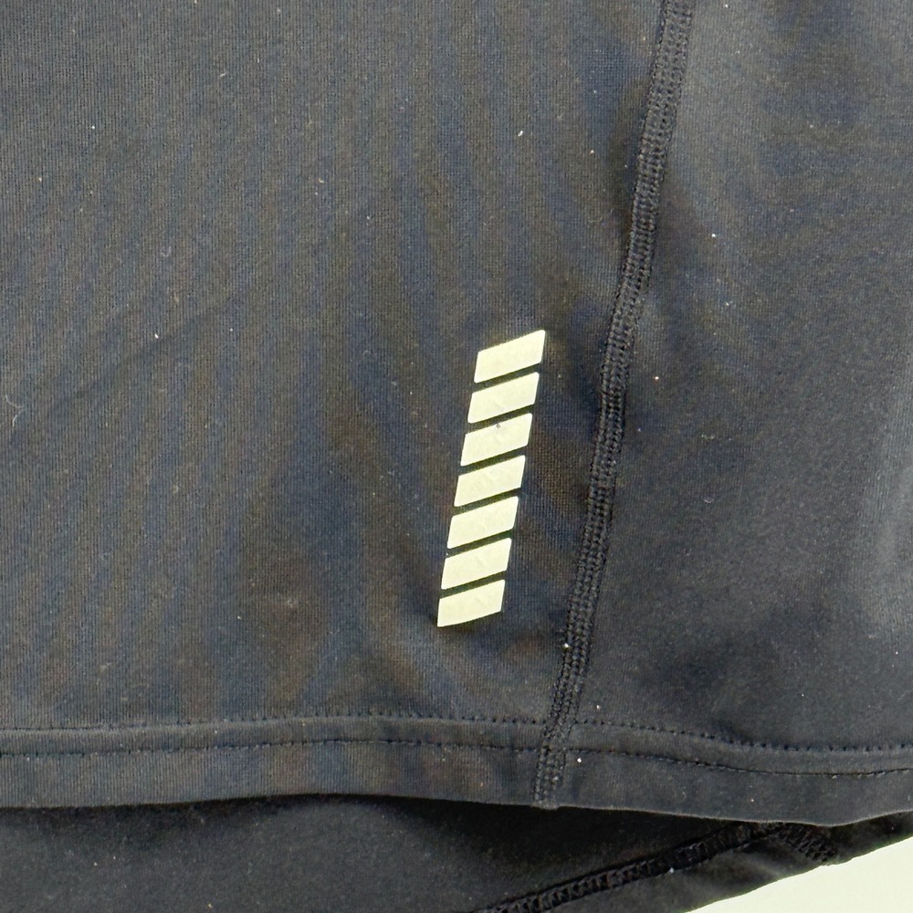 FILA Sport Quarter Zip Shirt Mens M Running Long Sleeve Performance Black - Picture 7 of 8